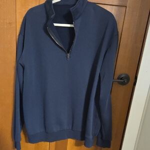 Navy Quarter Zip